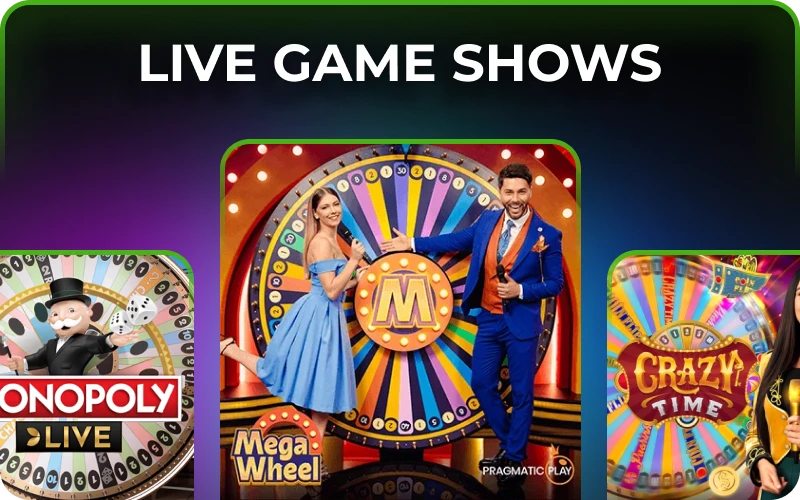 Nimm an spannenden Live Game Shows auf JeetCity teil.