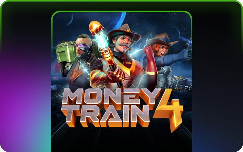 Knacke hohe Gewinne am Money Train 4 Spielautomaten bei JeetCity.
