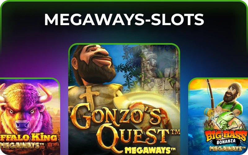 Erlebe tausende Gewinnwege bei Megaways-Slots auf der JeetCity Spielautomaten Plattform.