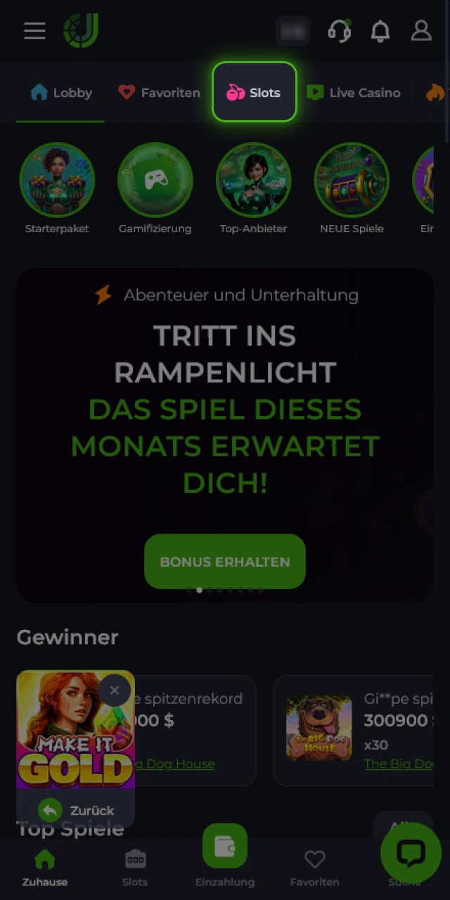 Drehe die Walzen der besten Spielautomaten im JeetCity Casino.