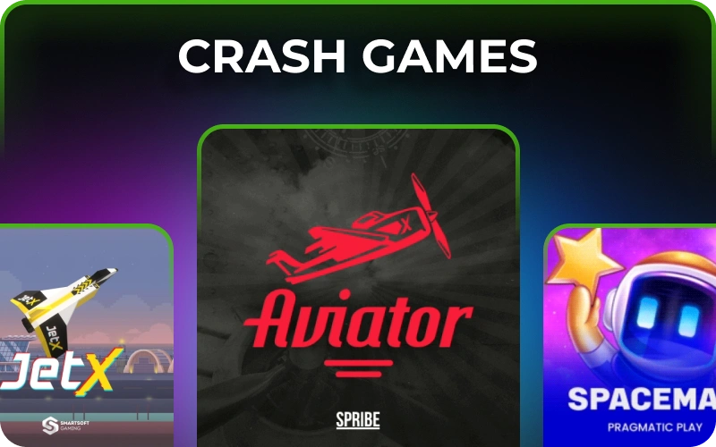 Sichere dir Gewinne bei dynamischen Crash Games von JeetCity Casino.